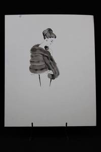 Geri Arnoldo 14 x 17 Inch Double-Sided Fashion Illustration