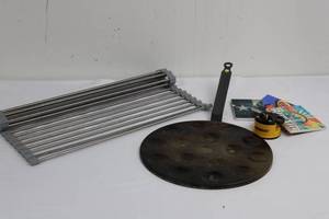 Austin Coasters, French Pancake Pan, Knife Sharpener & Roll-Up Dish Rack