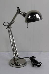 Adjustable Desk Lamp with Articulating Arm and Dome Shade