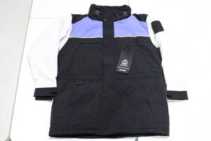 Kanuk XL Color-Blocked Ski Jacket with Neon Yellow Piping