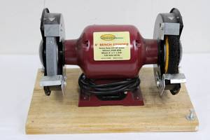 Northern Industrial 8-Inch Bench Grinder - 34 HP, 3400 RPM, 120V, Made in China