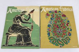 American Fabrics Winter 1950-51 & Spring 1951 (Lot of 2)