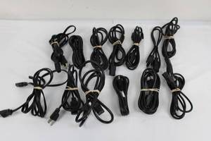 13-Piece IEC Power Cables Assortment
