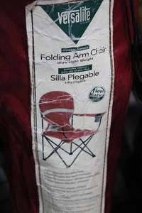 Versalite Folding Arm Chair by NorthPole - Outdoor Classics, Ultra Lightweight