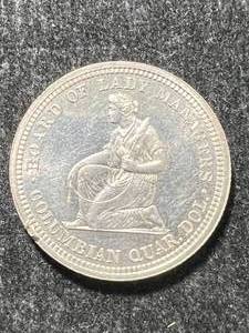 1893 US COLOMBIAN ISABELLA QUARTER
