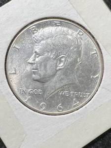 1964 US KENNEDY HALF DOLLAR