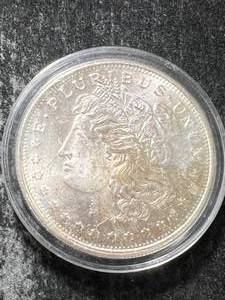 1 TROY OZ .999 FINE SILVER MORGAN DOLLAR DESIGNED ROUND IN AIRTITE