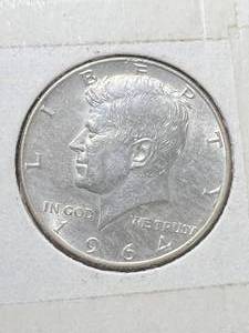 1964 US KENNEDY HALF DOLLAR
