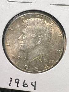 1964 US KENNEDY HALF DOLLAR