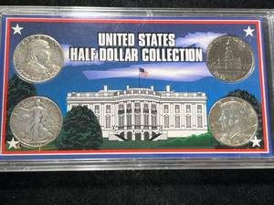 US HALF DOLLAR 4 COIN COLLECTION