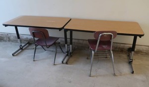 TABLES  CHAIRS  HALL 302