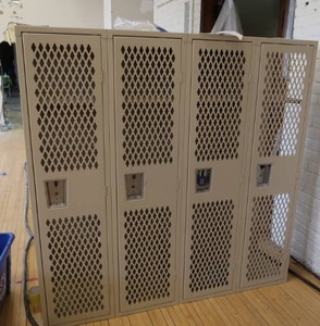 METAL MESH LOCKERS  R103