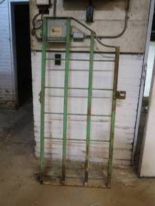 GREEN STEEL GATE