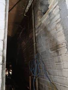2 METAL WALL LADDERS