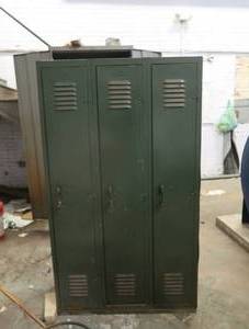 GREEN VINTAGE LOCKERS