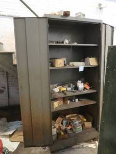 LARGE METAL CABINET