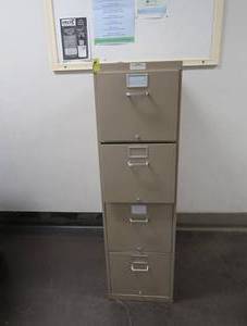 4 DRAWER FILE CABINET
