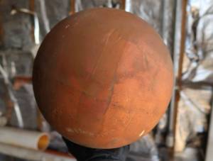 UNIQUE FIND ROUND COPPER BALL