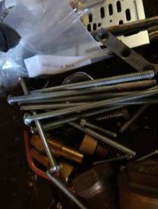LOT OF MISC GOODIES. (BRASS)