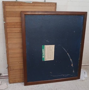 2 ANTIQUE WALL BOARDS