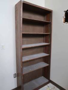 VINTAGE WOODEN SHELF