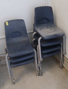 7 SMALL CHILD CHAIRS