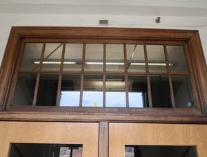 GORGEOUS ANTIQUE  INNER WINDOW AND DOOR TRIM FOR ENTRANCE DOOR 2