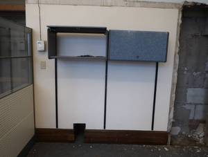 2 VERY NICE WALL HANGING FILE CABINETS R229