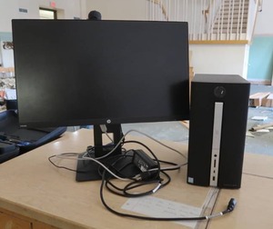 HP PAVILLION MONITOR AND TOWER