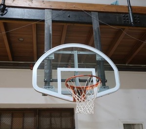 2 BASKET BALL BACKBOARDS  NETS