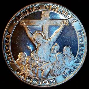1oz .999 Silver Christ Salvation Round
