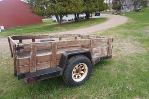 1995 Tomko 8' Tilt Bed Utility Trailer