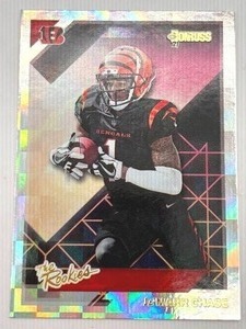 2021 Panini Donruss The Rookies JaMarr Chase Refractor Rookie Card (NM-MT)
