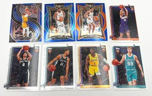 Lot of 8 Basketball Rookie Cards including Bronny James Jr., Dylan Harper, and More (NM-MT)