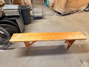 6ft Wooden Bench