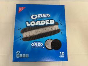 12x 4pks Loaded Oreo