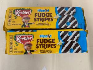 4x Keebler Flipped Fudge Stripes