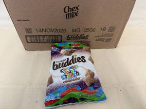 7x 4.25oz Chex Mix Buddies-Cinnamon Toast Crunch