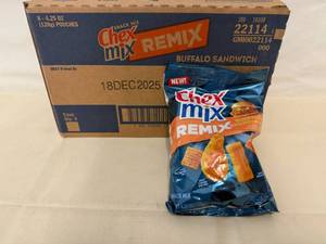 7x 4.25oz Chex Mix Remix-Buffalo Sandwich