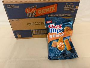 7x 4.25oz Chex Mix Remix-Buffalo Sandwich