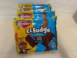 4x Keeble E.L Fudge Elfwich-Choco Vanilla