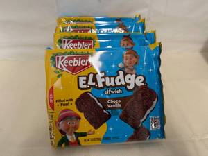 4x Keeble E.L Fudge Elfwich-Choco Vanilla