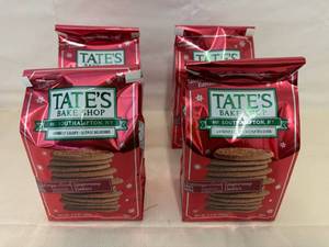 4x Tates Bake Shop Ginger Snap Cookies