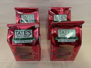 4x Tates Bake Shop Ginger Snap Cookies