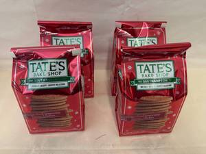 4x Tates Bake Shop Ginger Snap Cookies