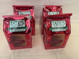 4x Tates Bake Shop Ginger Snap Cookies