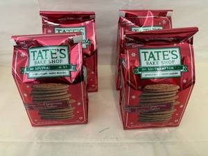 4x Tates Bake Shop Ginger Snap Cookies