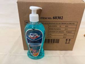12x 13.5oz Wish Ultra Hand Soap-Tropical Beach