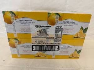 24 Cans Sanpellegrino Zero Lemonade