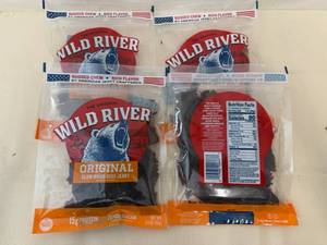 4 Bags Wild River Original Beef Jerky